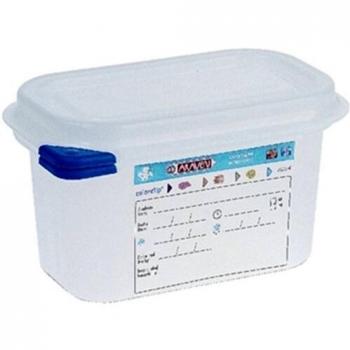 Caja Alimentaria Araven 1L GN 1/9 - Lote de 4 - Polipropileno