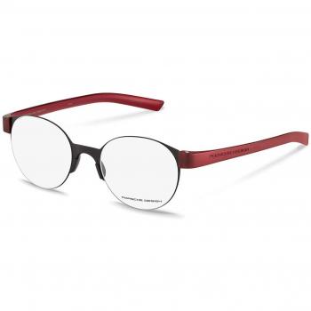 Gafas de Lectura Porsche Design P8812 B, Gafas Recetadas para Hombre Negras