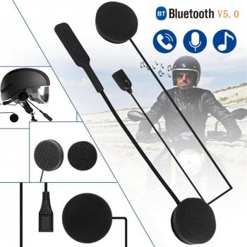 Auriculares EDR Bluetooth 5.0 para casco de motocicleta con intercomunicador manos libres y altavoces