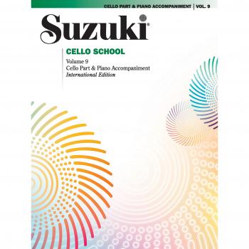 Suzuki Cello School, Vol 9: Cello Part