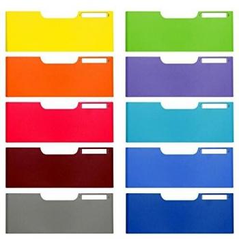 Exacompta Modulodoc - Set de 10 carpetas frontales