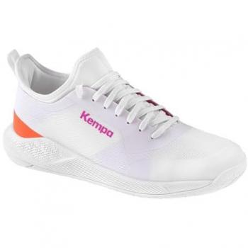 Zapatillas de interior para niños Kempa Kourtfly, unisex, color blanco/morado, talla 37