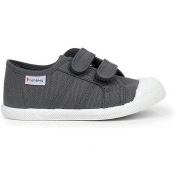 Zapatillas de lona para niños con doble cierre adherente Pisamonas