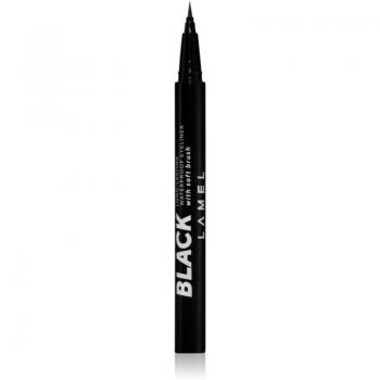 Delineador de Ojos Negro LAMEL Insta 0,6 ml con Pincel Suave
