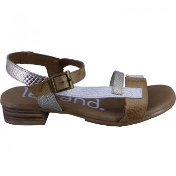 Sandalias de mujer SUAVE 5603 PIEL blanco y beige