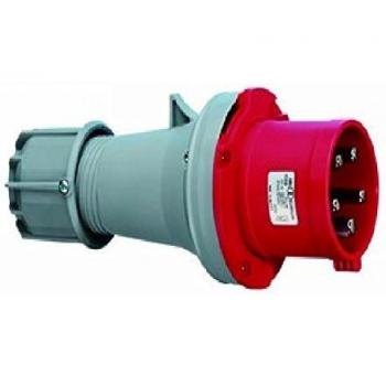 CEE Plug 5-Pin 63A IP44 400V with Screw Connection
