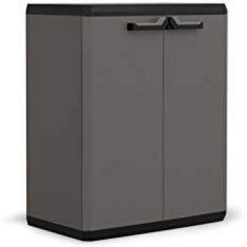 Armario Bajo Multifuncional Keter Piu Gris 68x39x83 cm