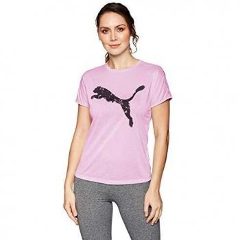 Puma a.c.e. Crew tee – Camiseta, otoño/Invierno, Mujer, Color Orchid, tamaño Large