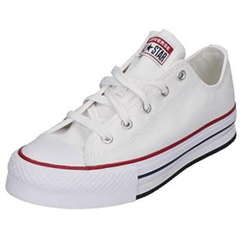 Converse Chuck Taylor All Star Eva Lift Blanco Zapatillas Plataforma Niña Talla 38.5