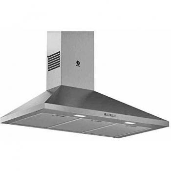 Campana Decorativa de Pared Balay 3BC693MX, Diseño Piramidal, Acero Inoxidable, 90cm