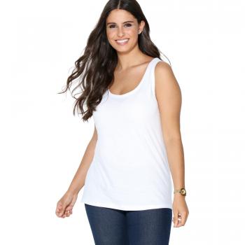 Camiseta Anchos Tirantes by Vencastyle,Blanco,M