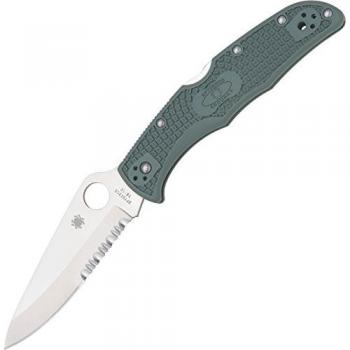 Spyderco SC10PSFG Cuchillo tascabile,Unisex - Adultos, Verde, un tamaño