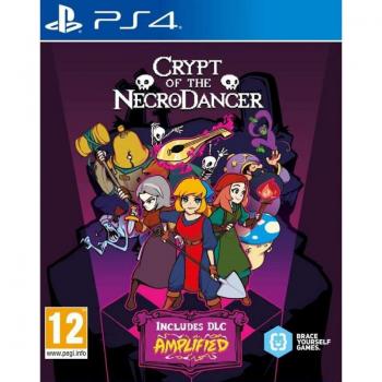 Crypt of the NecroDancer Juego para Consola Sony PlayStation 4, PS4 - Juego de ritmo y roguelike, gráficos pixel art, música original con bandas sonoras de varios artistas, modo cooperativo local, personajes desbloque