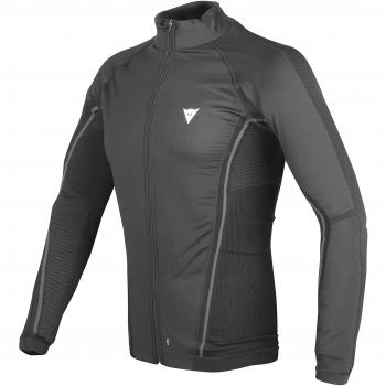 Dainese-D-CORE NO-WIND THERMO TEE LS, Negro/Antracite, Talla M