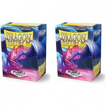 Dragon Shield Standard Matte Purple Sleeves (100 Count)