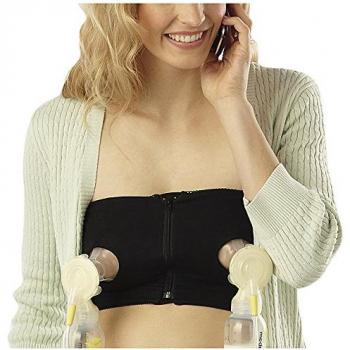 Medela Easy Expression Hands-Free Bustier, Large, Black by Medela