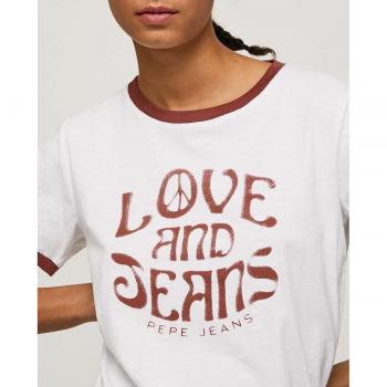 Camiseta de mujer Pepe Jeans con estampado frontal