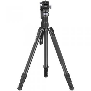 SmallRig CT190 Aluminum Video Tripod Kit 4319 (4-Section, Adjustable Height 45-184cm)