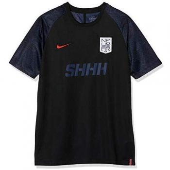 NIKE NYR B NK Dry Top SS Camiseta de Manga Corta, Niños, Black/Challenge Red, S
