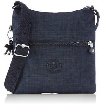 Kipling ZAMOR B Sunbrnt Org - Bolso de hombro para mujer, color dazz true blue 02u, talla 26x25x4 cm