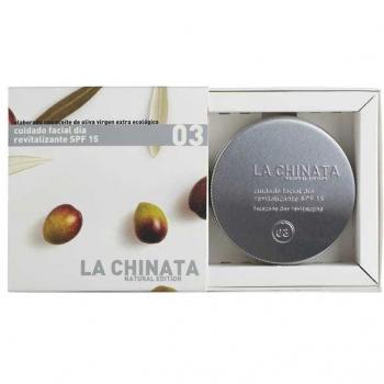 La Chinata - Crema facial revitalizante de día con protección solar SPF15