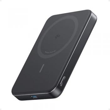 Anker MagGo Powerbank Magnética Ultrafina 10.000mAh con Carga Rápida de 15W, Compatible con MagSafe y Certificación Qi2