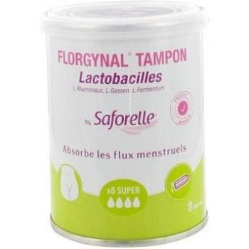 Saforelle Florgynal Tampón Probiótico Super 8uds
