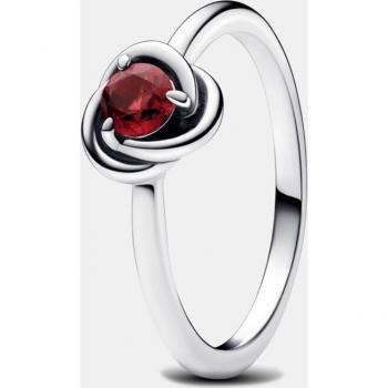 Anillo Pandora Moments Círculo de plata y cristal