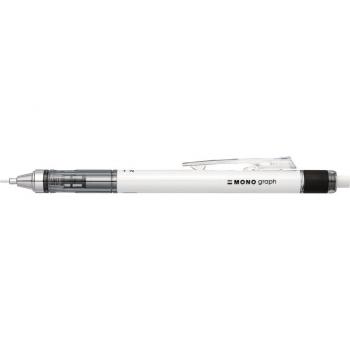 Portaminas MONO Graph 0,7 mm. Neón con clip y goma de Tombow