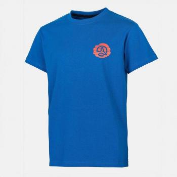Camiseta infantil Ternua Darby montaña manga corta azul 12