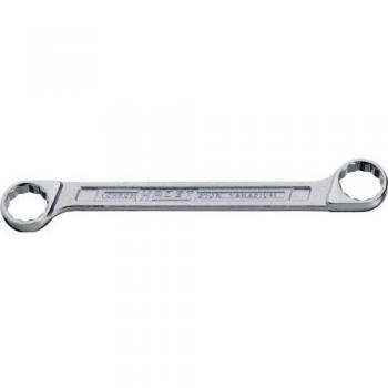 Llave estrella doble HAZET 610N-18X19, perfil de tracción con doble hexágono externo, tamaño 18 x 19 mm