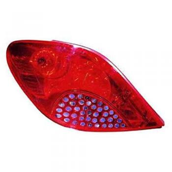 Piloto Trasero Izquierdo Peugeot 207 3/5P (06-09) Recambio Nuevo IPARLUX 16544231 Rojo Sin Portalámparas