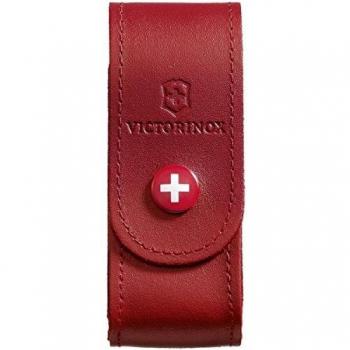 Victorinox V4.0520.1 Funda Piel, Grteletui, Leder Rot, Rojo, S