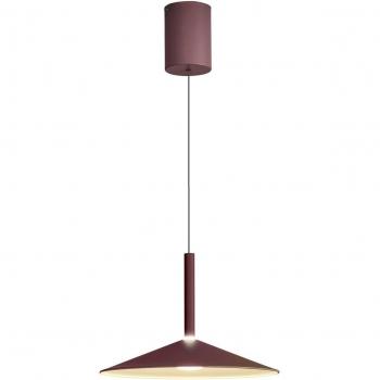 Lámpara colgante LED CALICE color café Ø 32 cm 16W regulable en altura