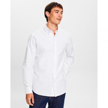 Camisa Esprit slim blanco