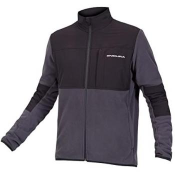 Chaqueta cortavientos de ciclismo para hombre Endura Hummvee en color negro y gris, talla S
