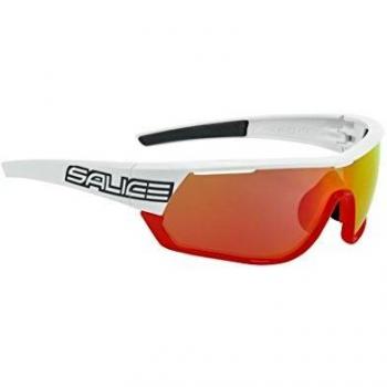 Salice 016 RW BIANCO/RW ROSSO Men's Sunglasses White Size 132