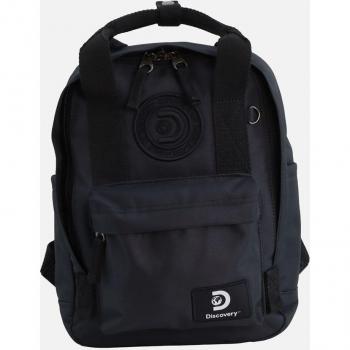 Mochila Discovery - Negro Recycled Pet 7.5L con bolsillo frontal