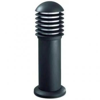Leds-c4 balizas - Baliza 50cm rejilla e27 100/23w gris urbano
