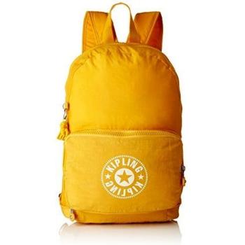 Kipling CLASSIC NIMAN FOLD Mochila tipo casual, 49 cm, 21 liters, Amarillo