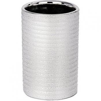 Vaso para cepillo de dientes serie Polaris Juwel color plata