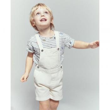Peto denim color de bebé niño Sfera
