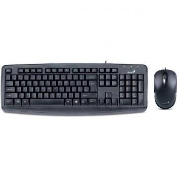 Genius KM-130 USB USB QWERTZ Alemán Negro - Teclado