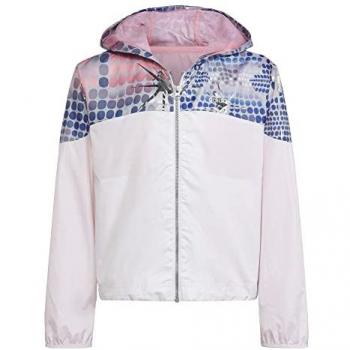 Chaqueta Rompeviento Adidas para Niños 9-10 Años Color Blanco