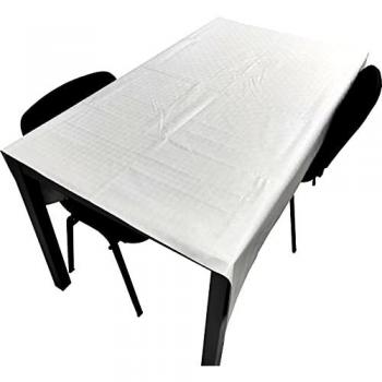 Hule Mantel Mesa Comedor PVC Impermeable Protector De Muebles Muleton Para Mesa 140x140cm, Composición 100% PVC, Base Poliéster, Antideslizante, Hule antiarañazos, Protector