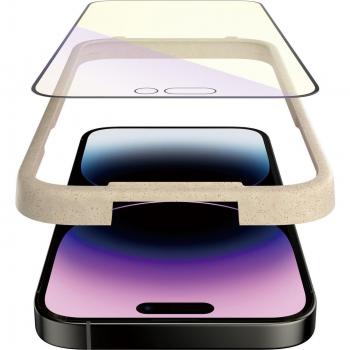 Protector de Pantalla PanzerGlass Anti-Luz Azul para Apple iPhone 14 Pro Max | Ajuste Ultra-Ancho con EasyAligner