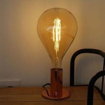 Bombilla LED Vintage Globe XL 4W E27 ámbar Ø13,5x28 cm