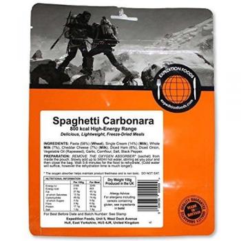 Expedition Foods High Energy Serving Pasta Carbonara - Orange by