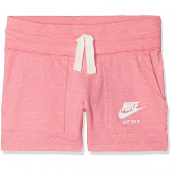 Nike Vintage – Pantalón Corto para niña, Niñas, 890556-614, Pink Nebula/