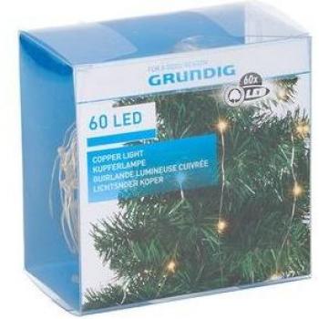 Guirnalda de Luces LED Color Cobre de 60 unidades